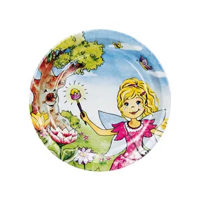 Papírové talíře průměr 23 cm PRINCEZNA MERLINDA [10 ks]
