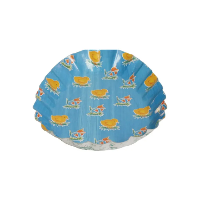 Główne zdjęcie produktu Papírové talíře vajičko 18 x 25 cm VELIKONOCE [2 ks]