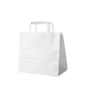 Następne zdjęcie produktu Torba z uchwytami (PAP) brązowa 32+21 x 33 cm [250 szt]