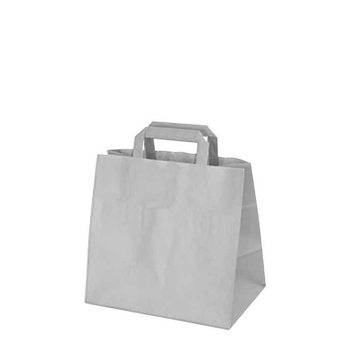 Główne zdjęcie produktu Papírové tašky 26x17 x 25 cm hnědé [50 ks]