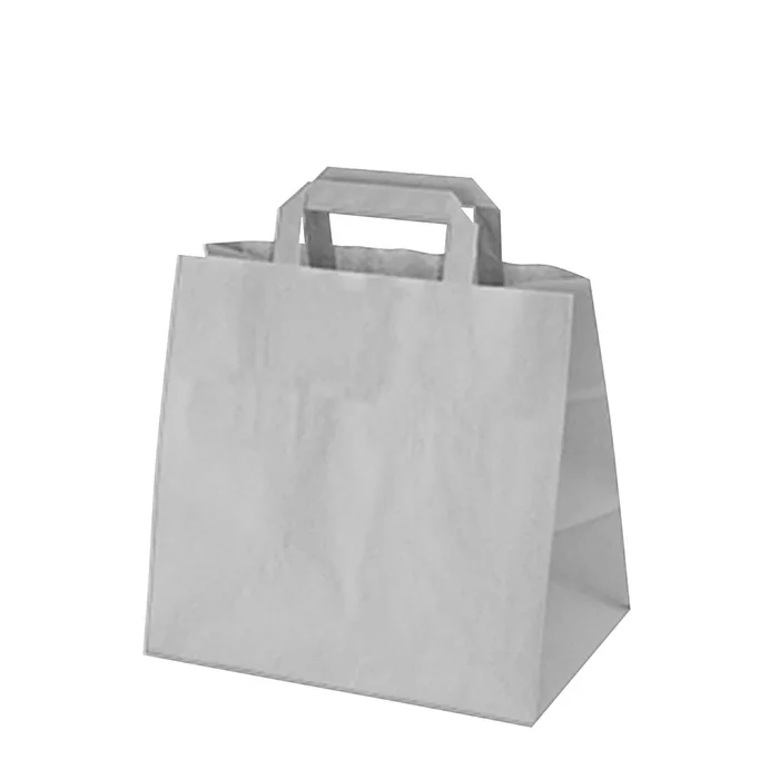 Główne zdjęcie produktu Papírové tašky 32x21 x 27 cm hnědé [50 ks]