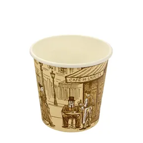Kubek papierowy CTG 0,1 l, średnica 62 mm, Paris [50 szt.]