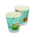 Następne zdjęcie produktu Kubek papierowy 0,3 l CTG, średnica 90 mm, motyw zimowy [50 szt.]
