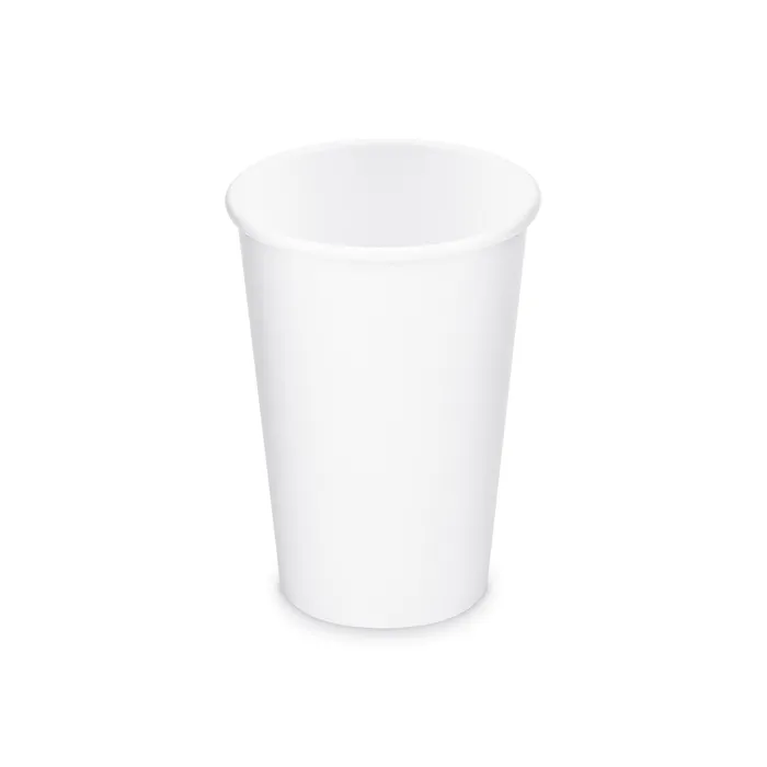 Główne zdjęcie produktu Papírový kelímek bílý 330 ml, L (průměr 80 mm) [50 ks]