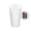 Kubek papierowy biały średnica 90mm 510ml `XL: 0,4L/16oz` [50 szt]