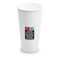 Kubek papierowy biały średnica 90mm 610ml `XXL: 0,5L/20oz` [50 szt]