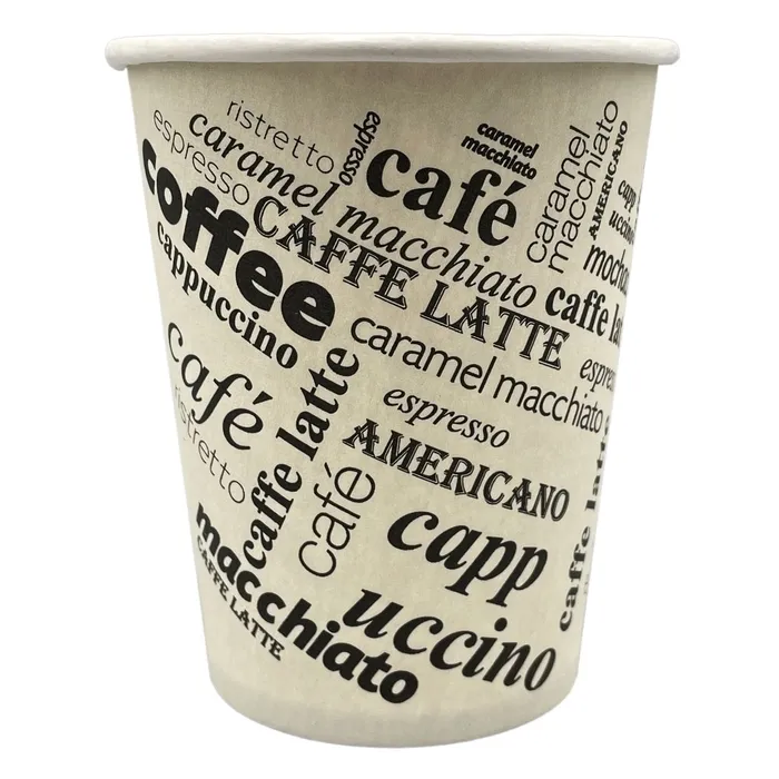 Główne zdjęcie produktu Papírový kelímek "Coffee to go" 100 ml, XS (průměr 62 mm) [50 ks] - espresso