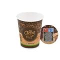 Kubek papierowy "Coffee to go" średnica 80mm 280ml `M: 0,2L/8oz` [50 szt]