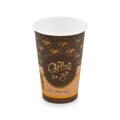 Kubek papierowy "Coffee to go" średnica 80mm 330ml `ML: 0,3L/10oz` [50 szt]