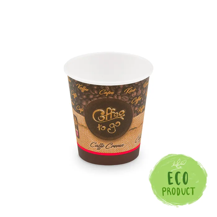 Główne zdjęcie produktu Papírový kelímek "Coffee to go" O73mm 200ml `S: 0,18L/7oz` [50 ks]