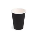 Kubek papierowy (FSC Mix) czarny średnica 74mm 240ml [10 szt]