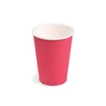 Kubek papierowy (FSC Mix) fuksja średnica 74mm 240ml [10 szt]