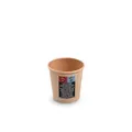 Kubek papierowy kraft średnica 62mm 110ml `XS: 0,08L/4oz` [50 szt]