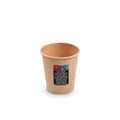 Kubek papierowy kraft średnica 73mm 200ml `S: 0,18L/7oz` [50 szt]