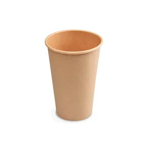 Kubek papierowy kraft średnica 80mm 330ml `ML: 0,3L/10oz` [50 szt]