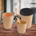Następne zdjęcie produktu Kubek papierowy kraft średnica 90mm 510ml `XL: 0,4L/16oz` [50 szt]