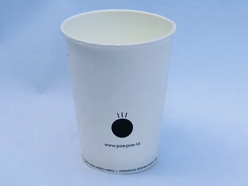 Główne zdjęcie produktu Papírový kelímek POE potisk 0,16 ml [3000 ks]