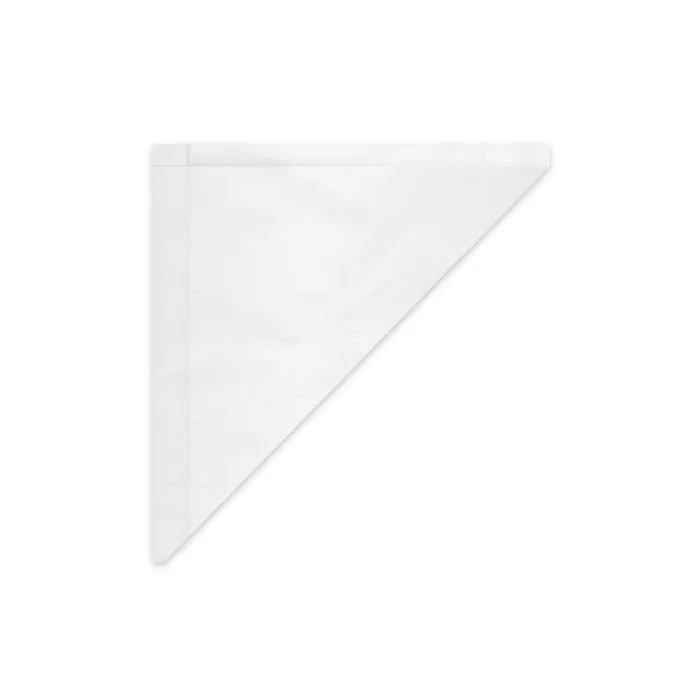 Główne zdjęcie produktu Papírový kornout bílý 19 x 19 cm `125g` vázaný [1000 ks]