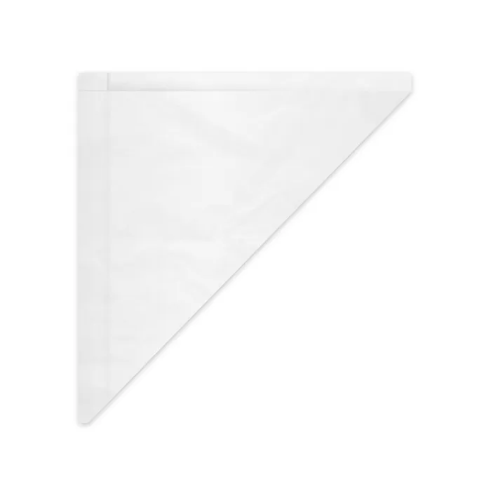 Główne zdjęcie produktu Papírový kornout bílý 23 x 23 cm `250g` vázaný [1000 ks]