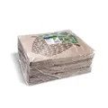 Następne zdjęcie produktu Rożek papierowy brązowy 34 x 34 cm `1000g` nawleczony na sznurek [1000 szt]