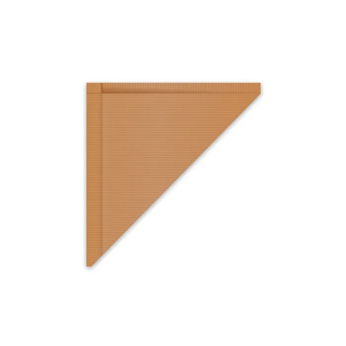Główne zdjęcie produktu Papírový kornout kraft 17 x 17 cm `100g` vázaný [1000 ks]