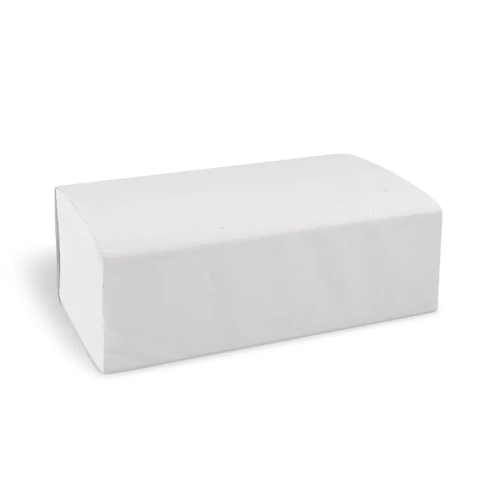 Główne zdjęcie produktu Papírový ručník skládaný Z, 2vrstvý bílý 20,6 x 24 cm [3750 ks]