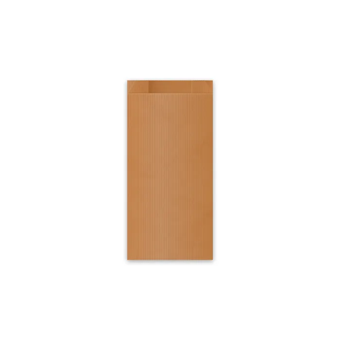 Główne zdjęcie produktu Papírový sáček (FSC Mix) s bočním skladem hnědý 10+5 x 22 cm `0,5kg` [100 ks]