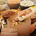 Torebka fałdowa (PAP FSC Mix) brązowa 14+7 x 32 cm `2kg` [100 szt]