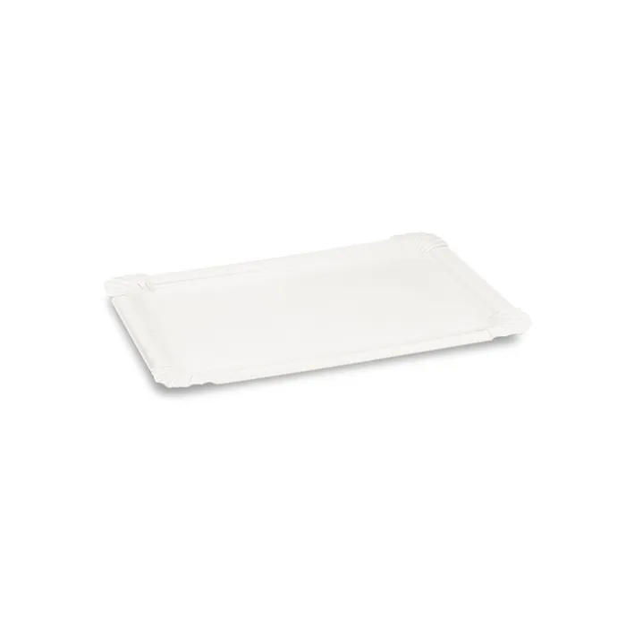Główne zdjęcie produktu Papírový tácek (FSC Mix) bílý 13 x 19 cm [10 ks]