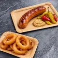 Następne zdjęcie produktu Tacka papierowa (FSC Mix) kraft 10 x 16 cm [100 szt]