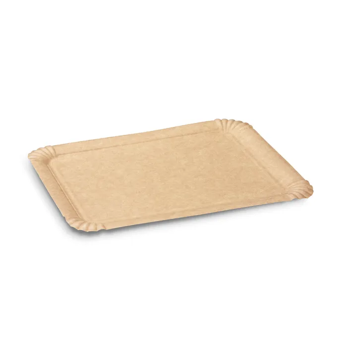 Główne zdjęcie produktu Papírový tácek (FSC Mix) kraft 16 x 23 cm `č.5` [100 ks]