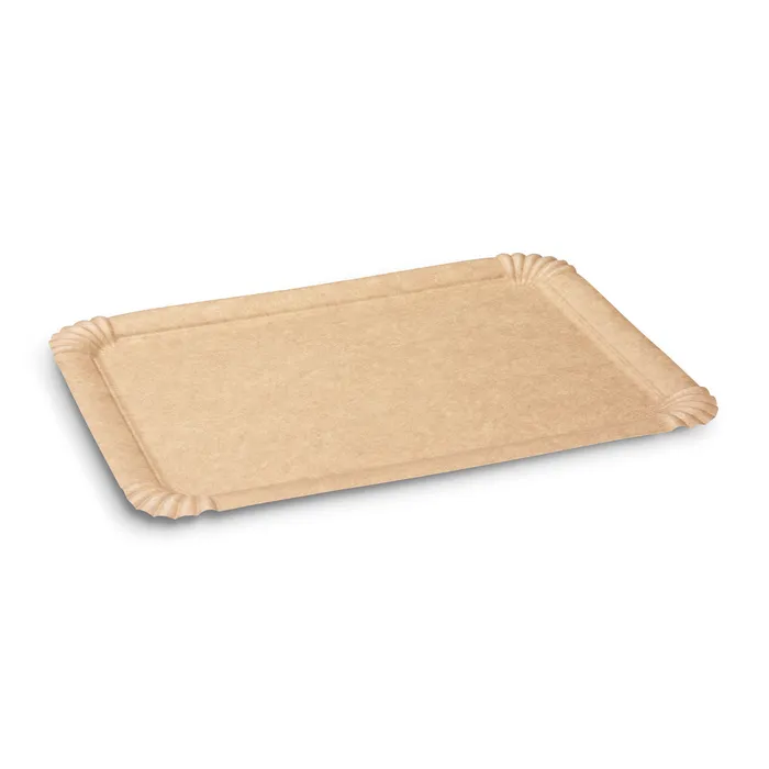 Główne zdjęcie produktu Papírový tácek (FSC Mix) kraft 18 x 26 cm `č.6` [100 ks]