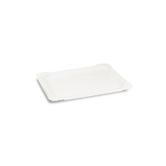 Główne zdjęcie produktu Papírový tácek (PAP-Recy FSC Mix) bílý 10 x 16 cm `č.3` [100 ks]