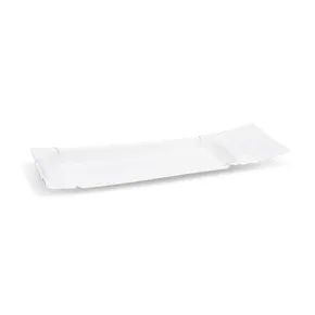 Tacka papierowa biała 8 x 18+3 cm [250 szt]
