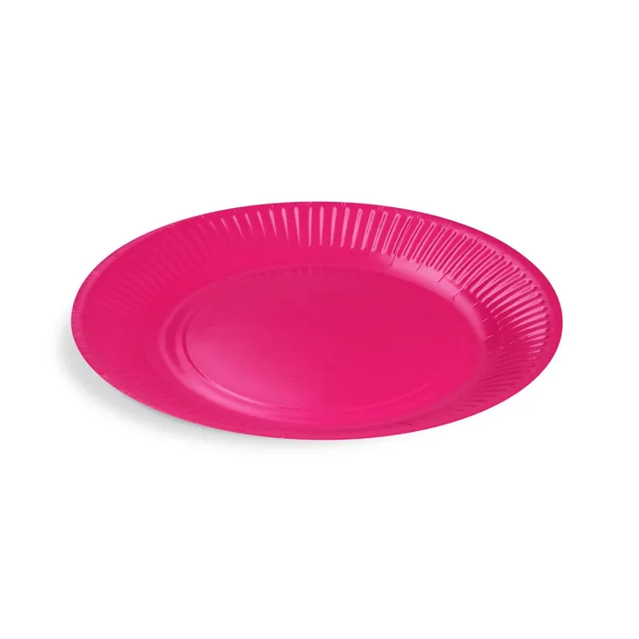 Główne zdjęcie produktu Papírový talíř (FSC Mix) fuchsia průměr 23cm [10 ks]
