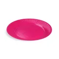 Talerz papierowy (FSC Mix) fuksja średnica 23cm [10 szt]