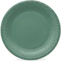 Talerz papierowy (FSC Mix) Monocolor dark green O23cm [8 szt]