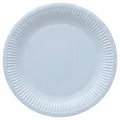 Talerz papierowy (FSC Mix) Monocolor light blue O23cm [8 szt]