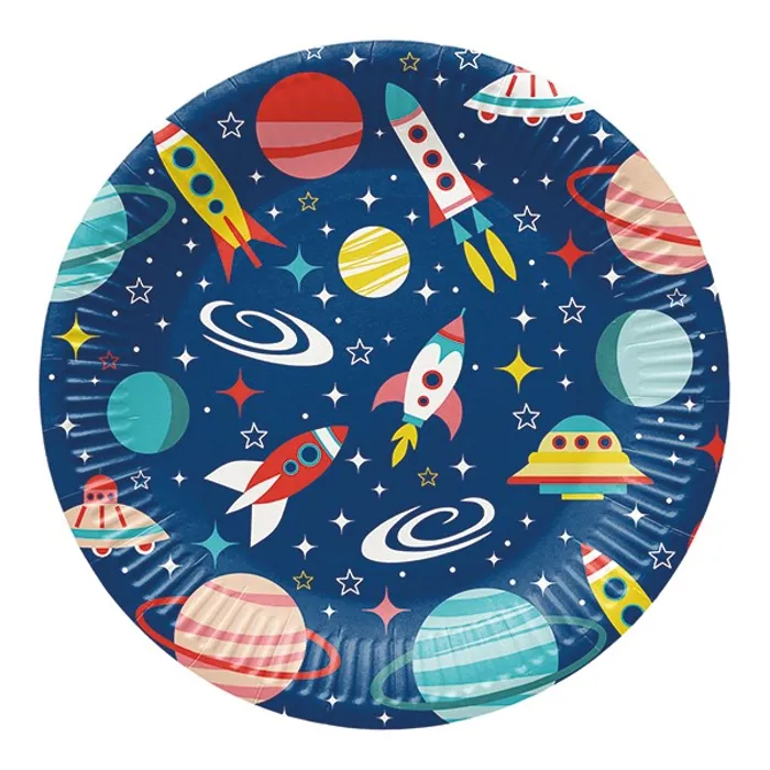 Główne zdjęcie produktu Papírový talíř (FSC Mix) Space O23cm [8 ks]