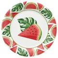 Talerz papierowy (FSC Mix) Tasty Watermelons O23cm [8 szt]