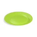 Talerz papierowy (FSC Mix) zielony średnica 23cm [10 szt]