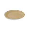 Talerz papierowy (FSC Mix) tłuszczoodporny kraft średnica 18cm [100 szt]