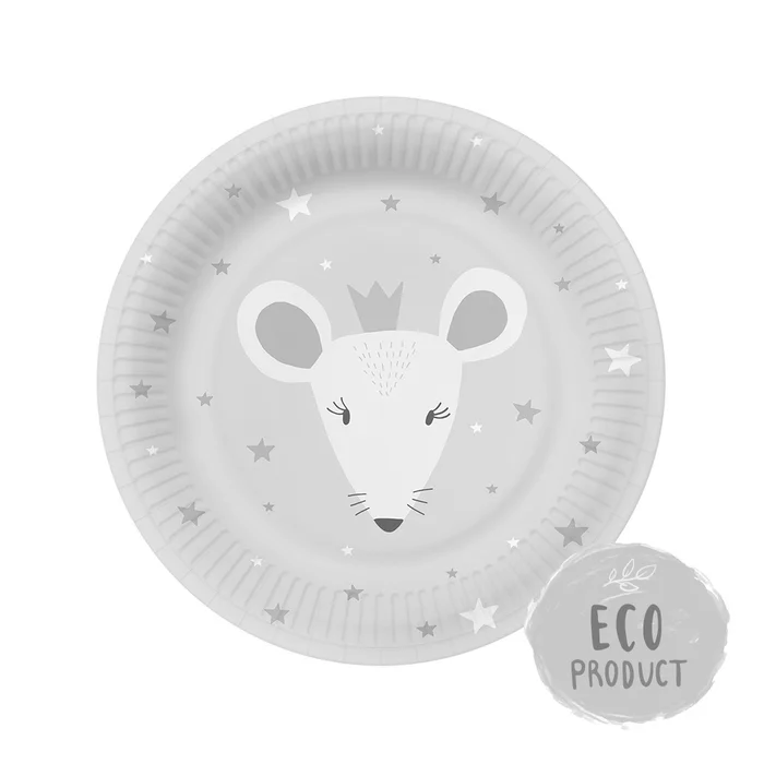 Główne zdjęcie produktu Papírový talíř PAW Eco 23 cm Magical Friends