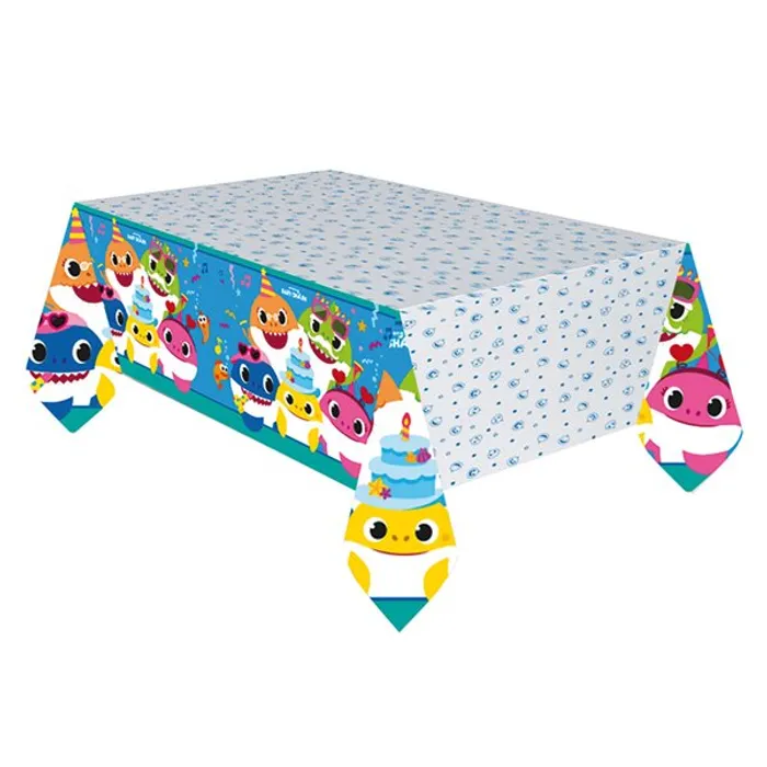 Główne zdjęcie produktu Papírový ubrus Baby Shark 120 x 180 cm [1 ks]