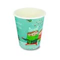 Kubek papierowy 0,3 l CTG O90mm motyw zimowy [50 szt.]