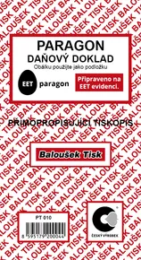 Paragon fiskalny dokumentujący PT010