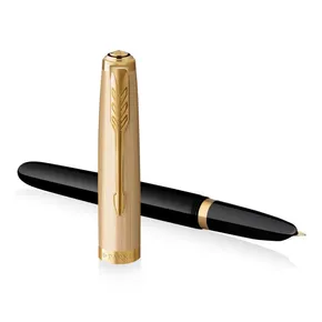 Parker 51 Deluxe Black GT 18K stalówka F