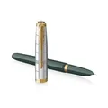 Stalówka do pióra wiecznego Parker 51 Premium Forest Green GT M