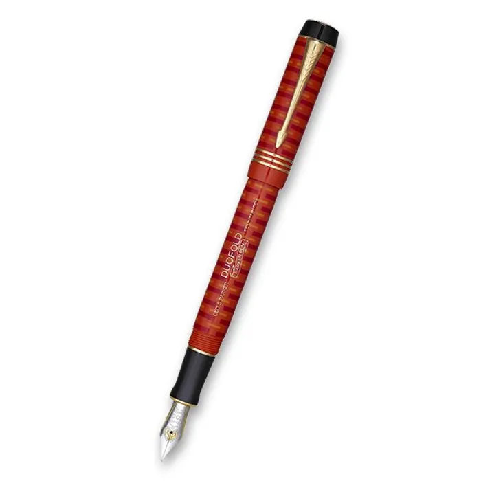 Główne zdjęcie produktu Parker Duofold 100 LE Red GT CNT hrot F