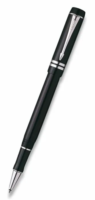 Główne zdjęcie produktu Parker Duofold Black Platinum roller